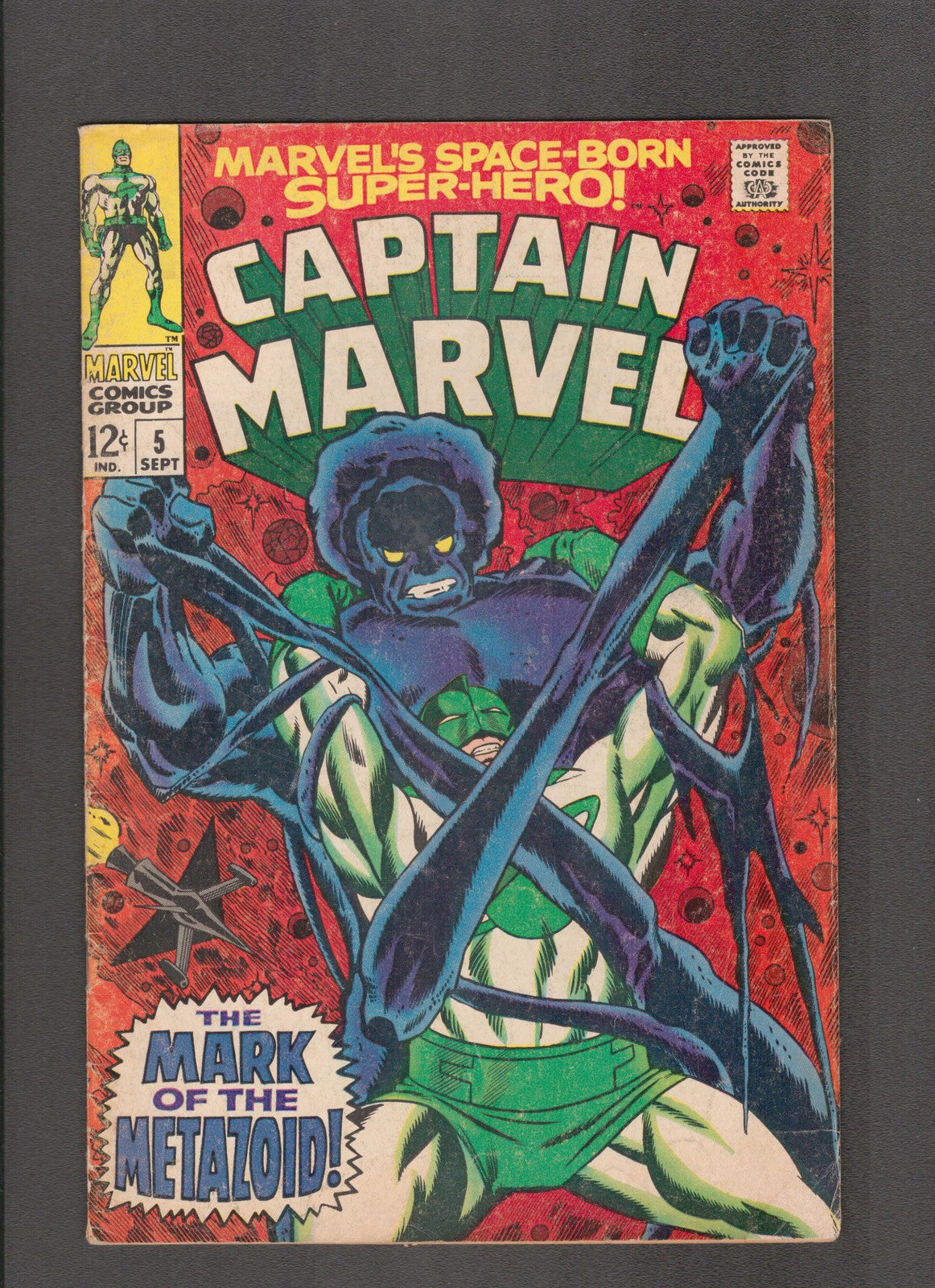 Captain Marvel #5 (1968) Don Heck, Stan Lee, John Tartaglione Marvel Comics