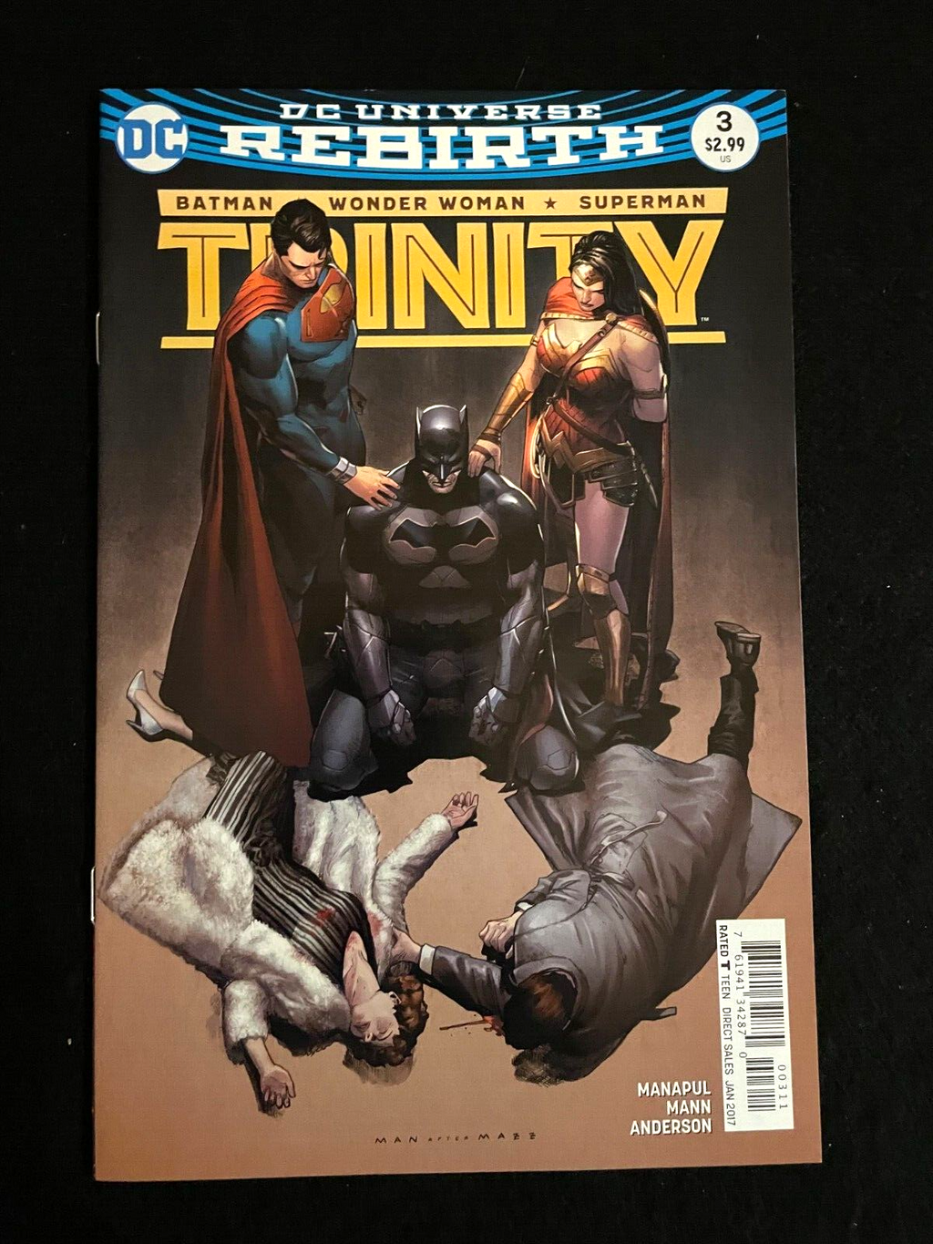 Lot of 4 - Trinity #1-4 2016  - HIGH GRADE