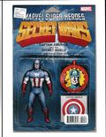 Secret Wars #4C (2015) John Tyler Christopher Action Figure Cover Marvel Comics