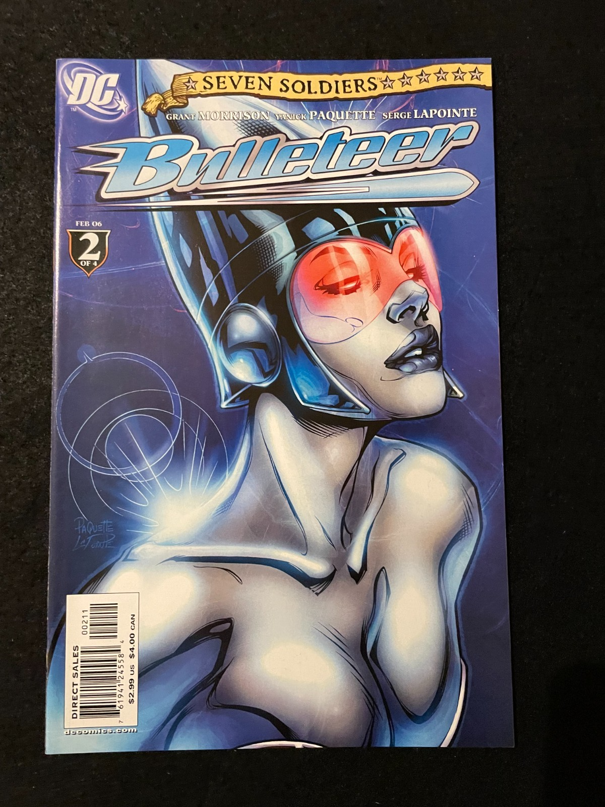 Seven Soldiers: Bulleteer - Complete Set of 4 #1-4 (2006) DC
