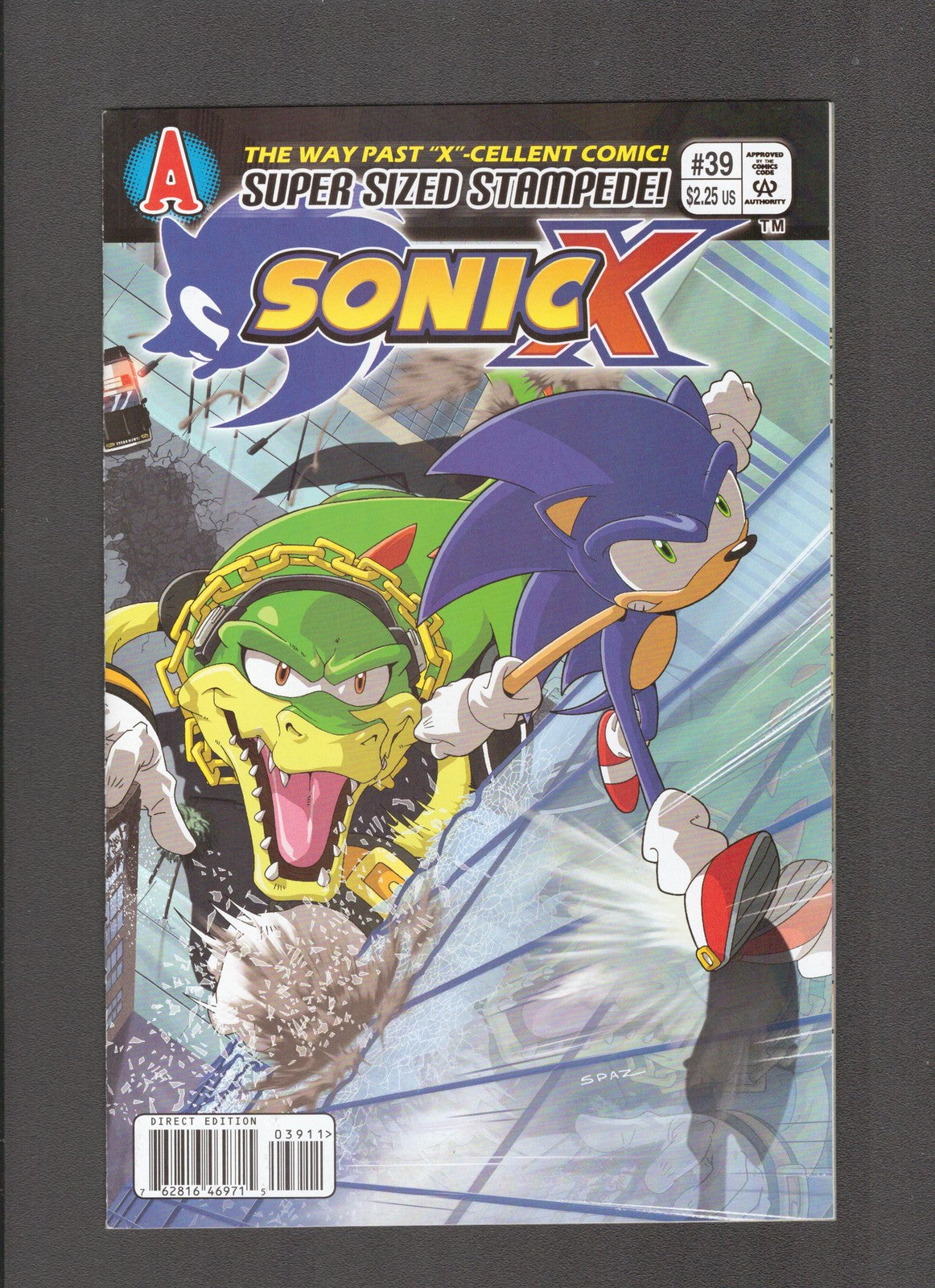 Sonic X #39 (2008) Spaziante, Flynn, LOW PRINT Archie Comics