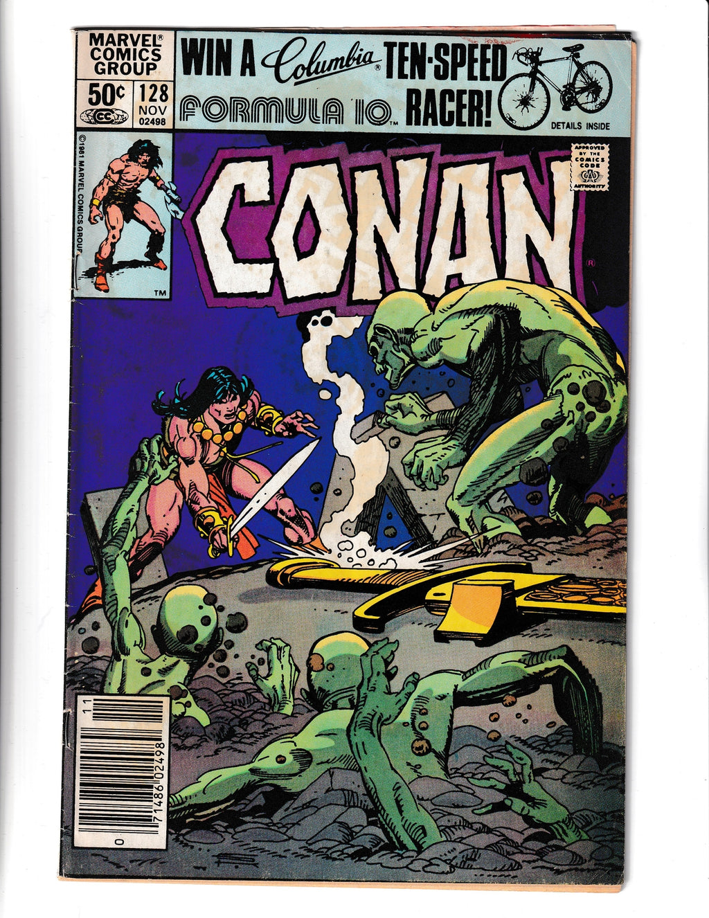 Conan The Barbarian #128 (1981)Marvel Comics