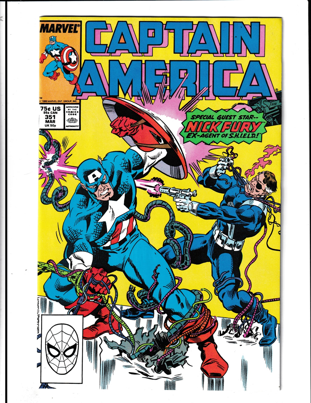 Captain America #351 (1989) Marvel Comics