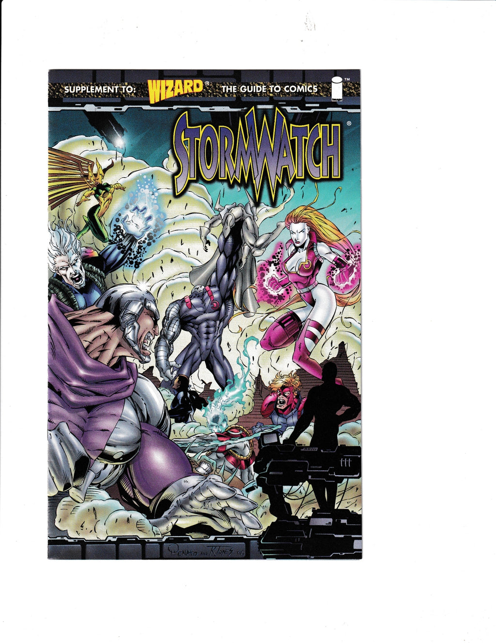 Stormwatch #23.5 (1995) Wizard Comics Magazine Insert Mini-Comic Image Comics