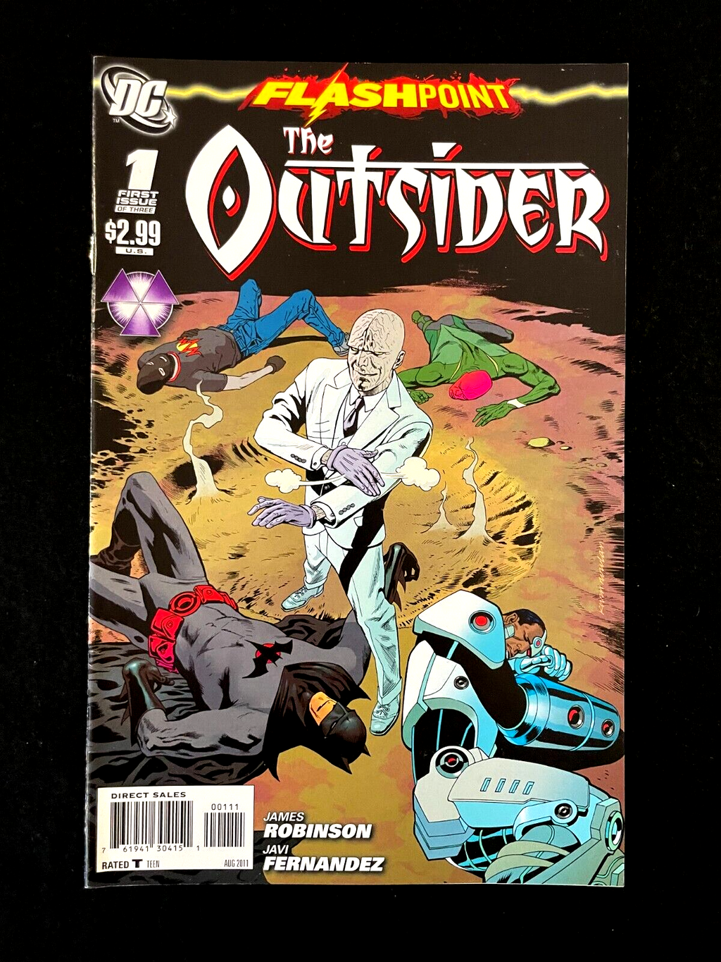Flashpoint: The Outsider #1-3 (2011) DC Comics