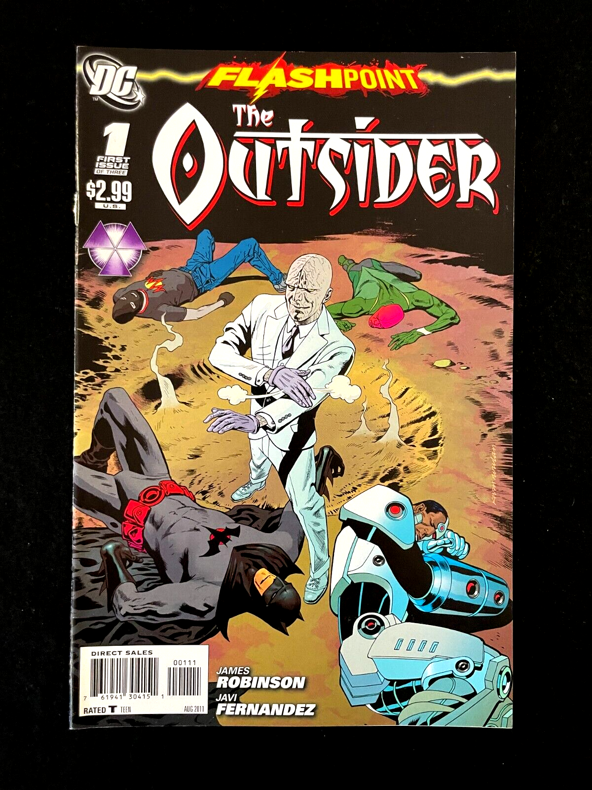 Flashpoint: The Outsider #1-3 (2011) DC Comics