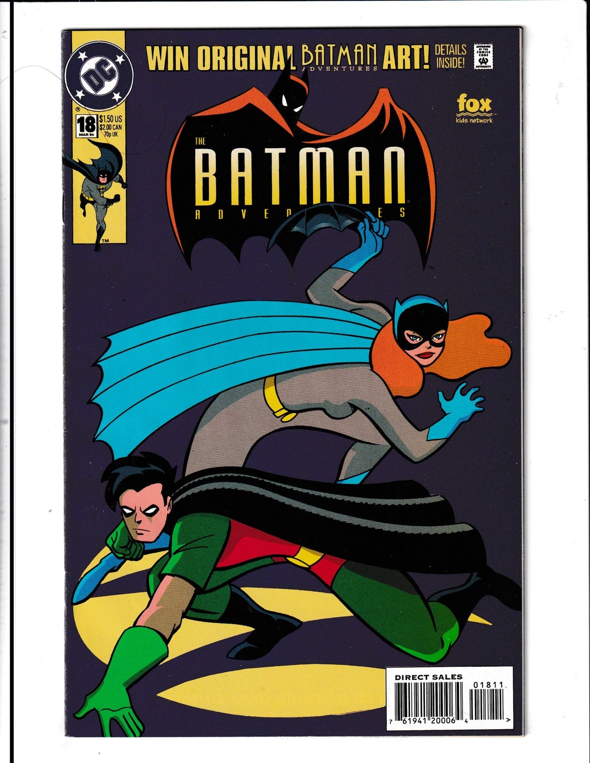 Batman Adventures #18 (1994) DC Comics