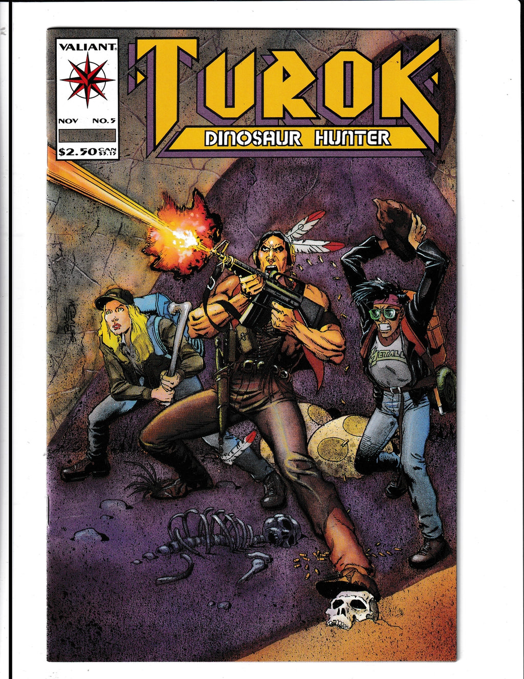 Turok: Dinosaur Hunter #5 (1993) Higher Grade Valiant Comics