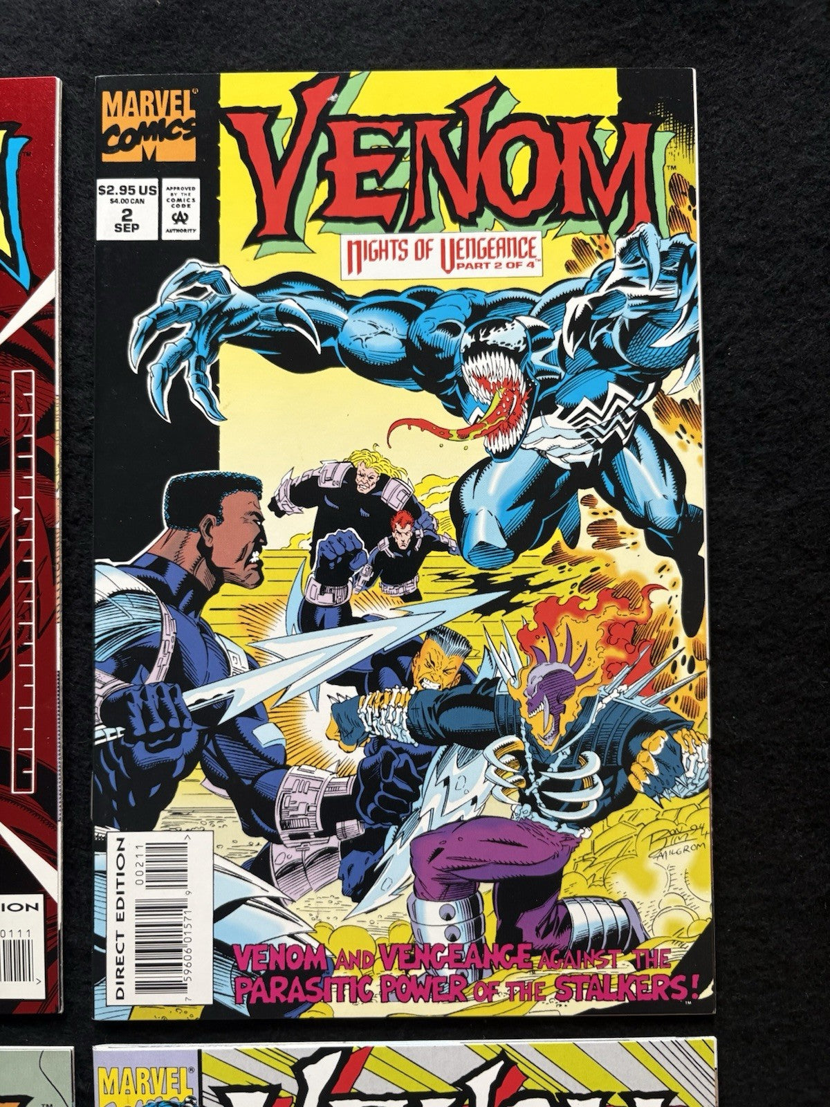 Venom: Nights of Vengeance #1-4 (1994) Complete Mini-Series Set of Marvel Comics