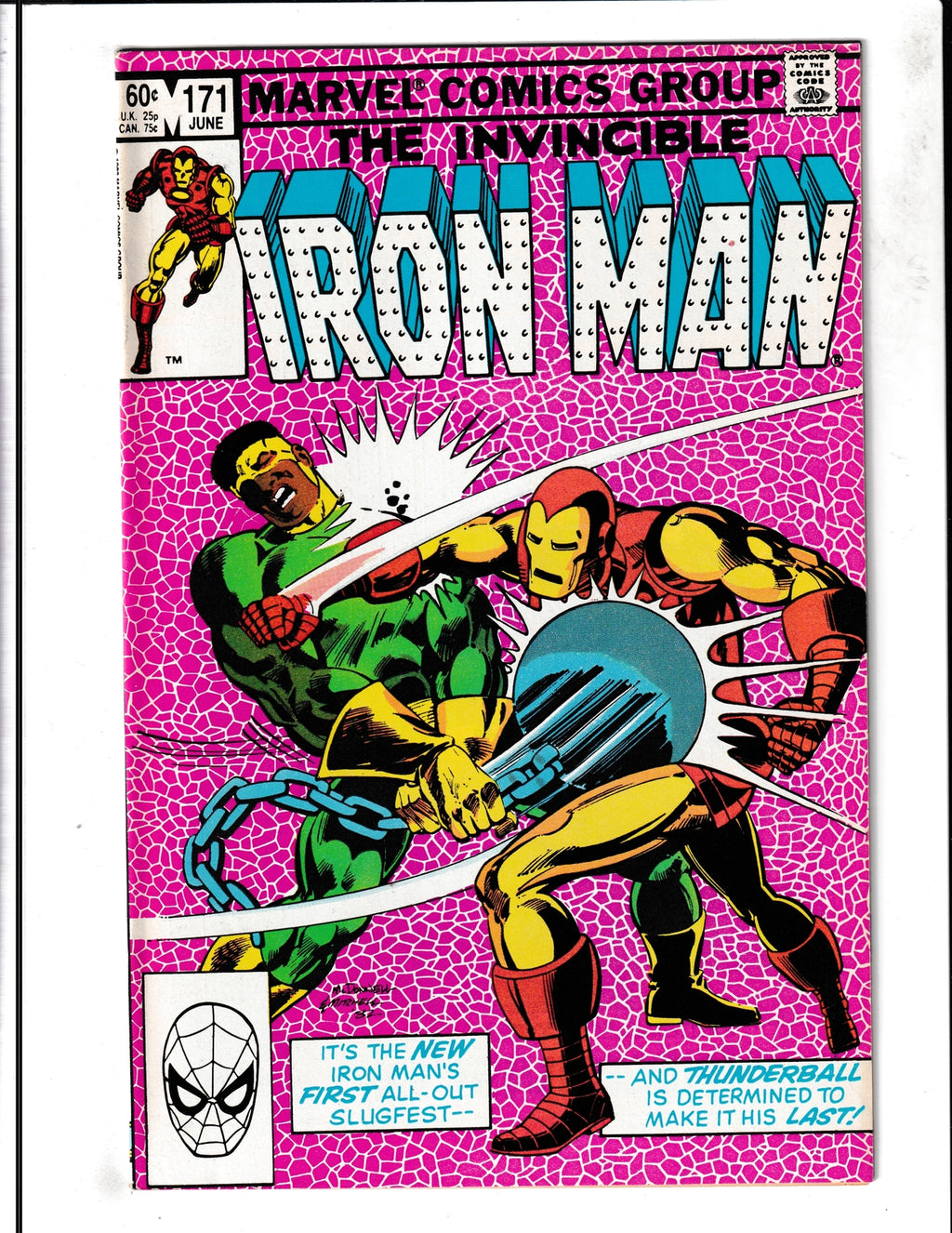 Iron Man #171 (1983) Marvel Comics SKU:1443