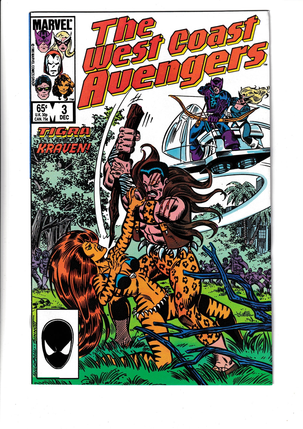 West Coast Avengers #3 (1985) Marvel Comics SKU:169
