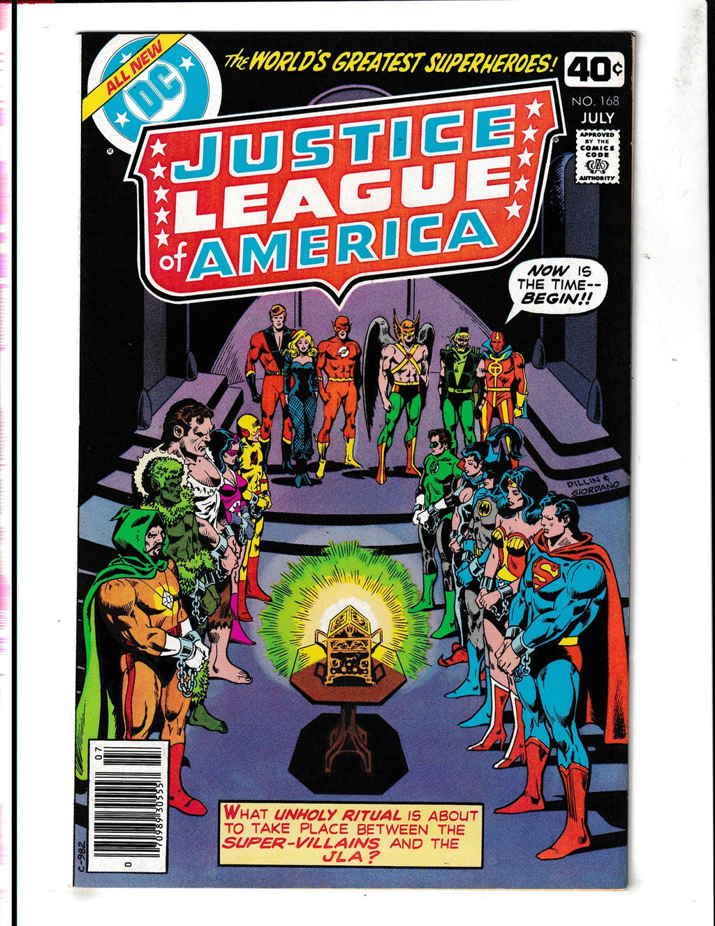 Justice League of America #168 (1979) Dick Dillin, Rick Giordano DC Comics
