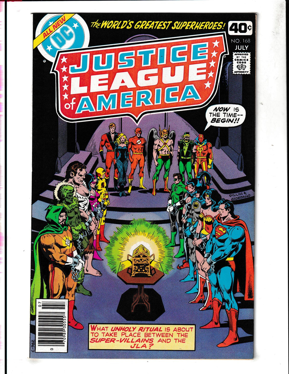 Justice League of America #168 (1979) Dick Dillin, Rick Giordano DC Comics