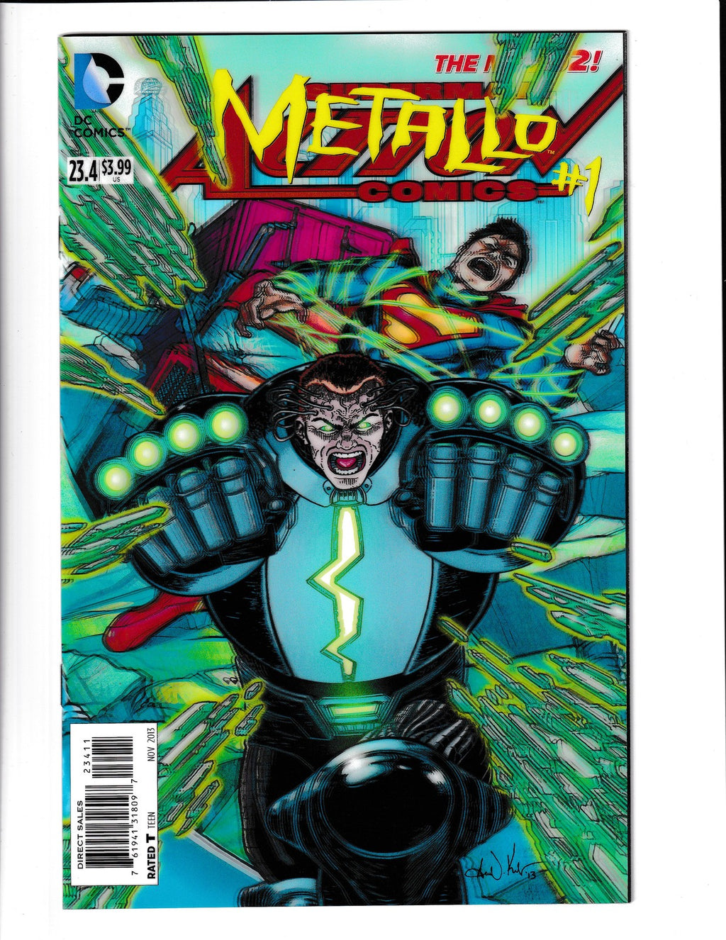 Action Comics #23.4 (2013) Metallo Lenticular Cover DC Comics