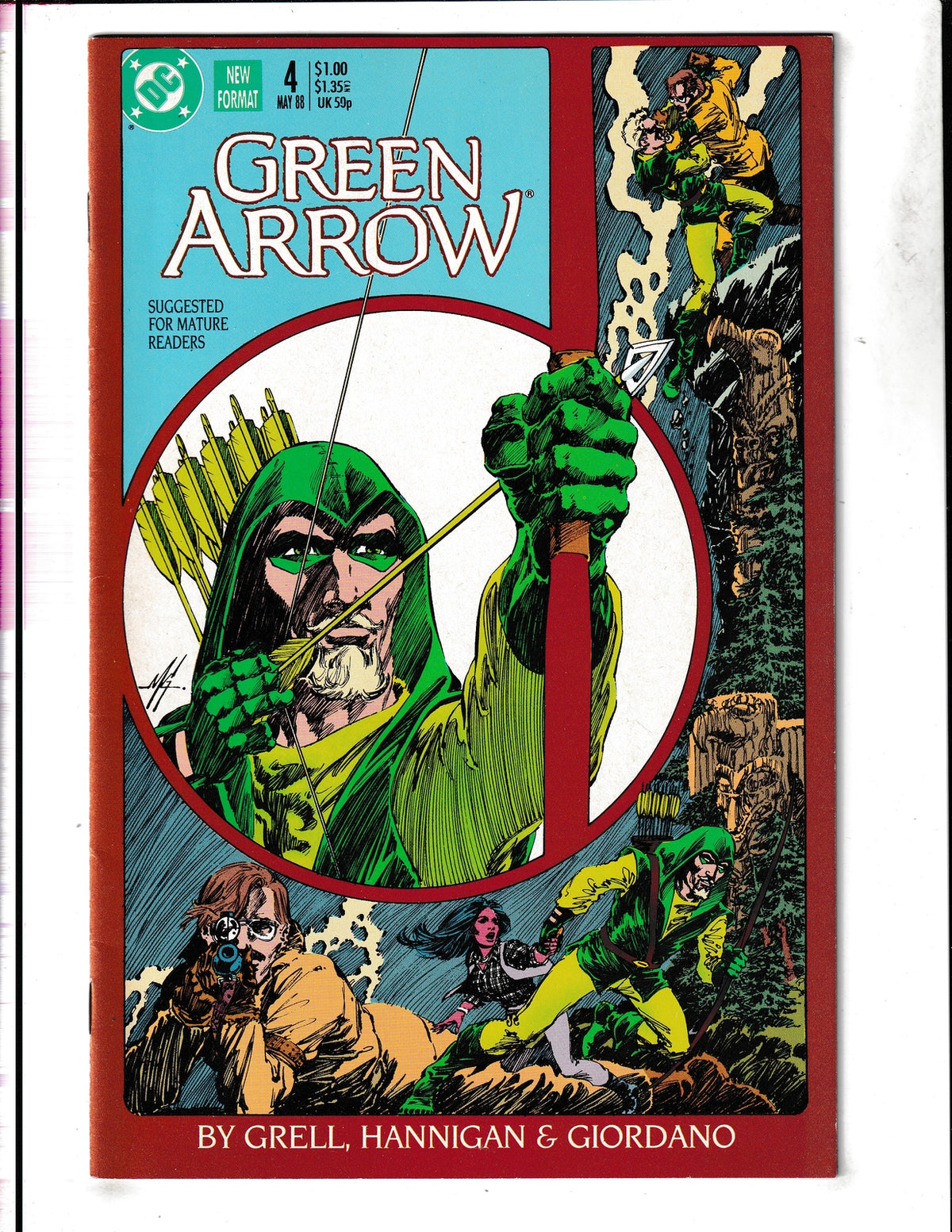 Green Arrow #4 (1988) DC Comics