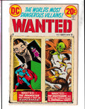Wanted: The World's Most Dangerous Villains #9 (1973) DC Comics