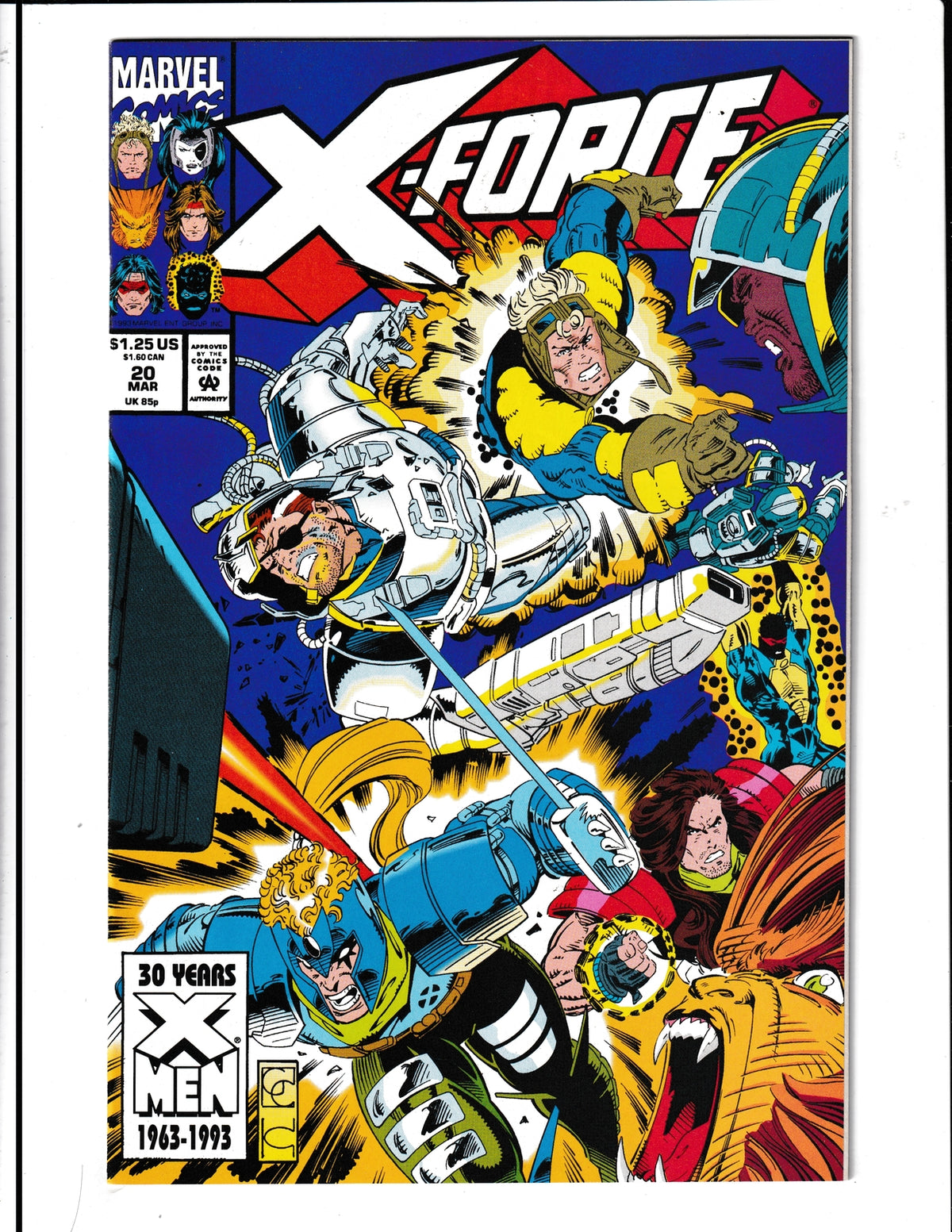 X-Force #20 (1993) Marvel Comics