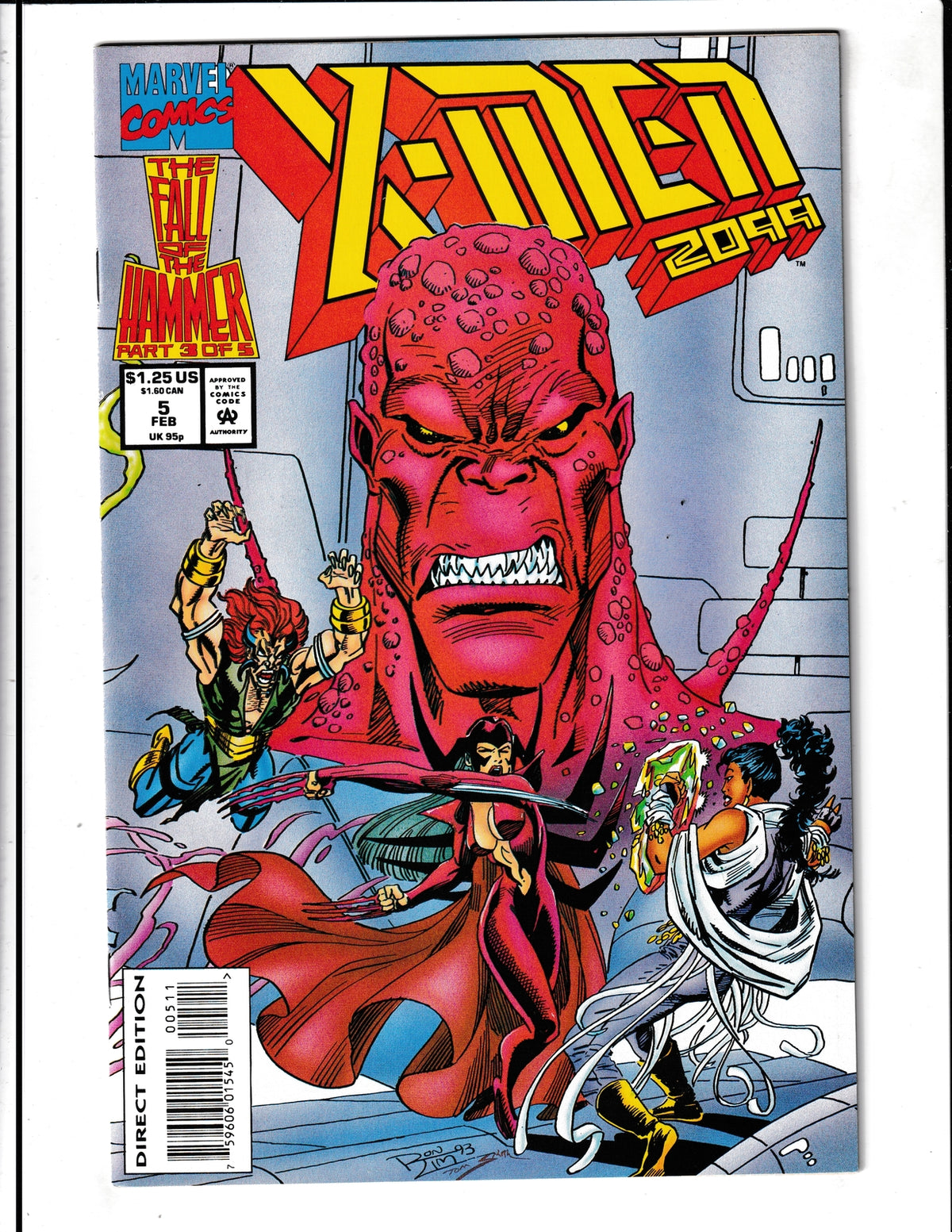 X-Men 2099 #5 (1994) Marvel Comics SKU:1086