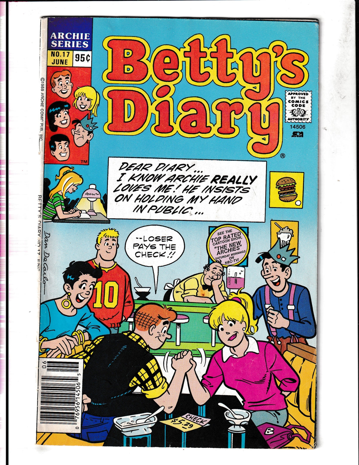 Betty's Diary #17 (1988) Archie Comics