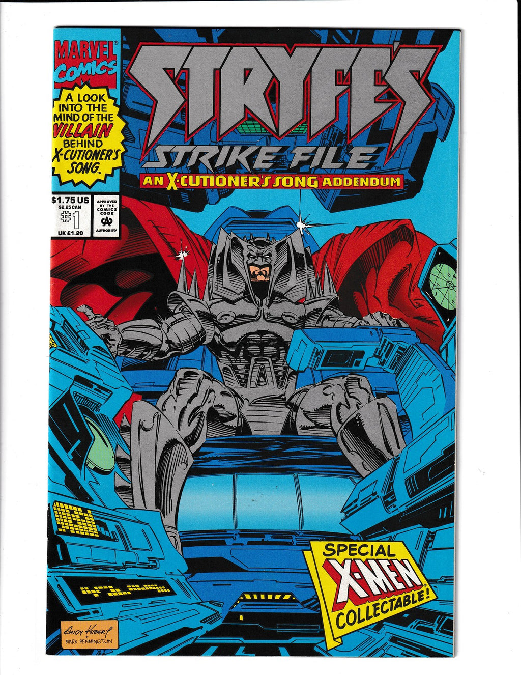 Stryfe Stryke File #1 (1993) Marvel Comics
