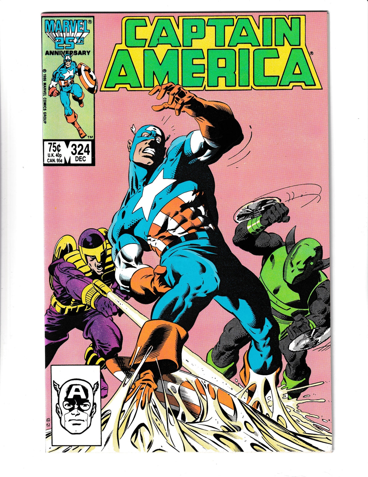 Captain America #324 (1986) HIGHER GRADE Marvel Comics