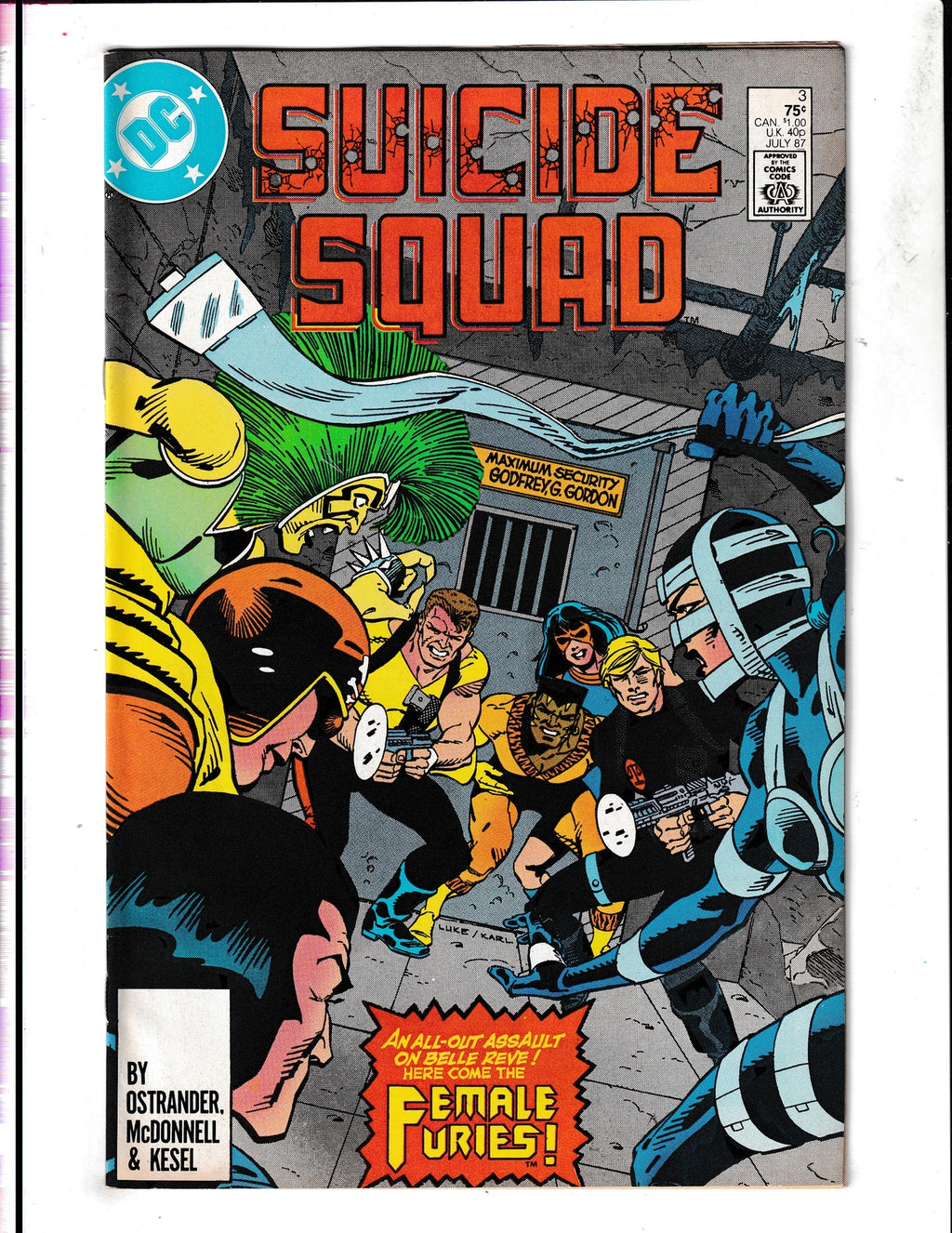 Suicide Squad #3 (1987) DC Comics