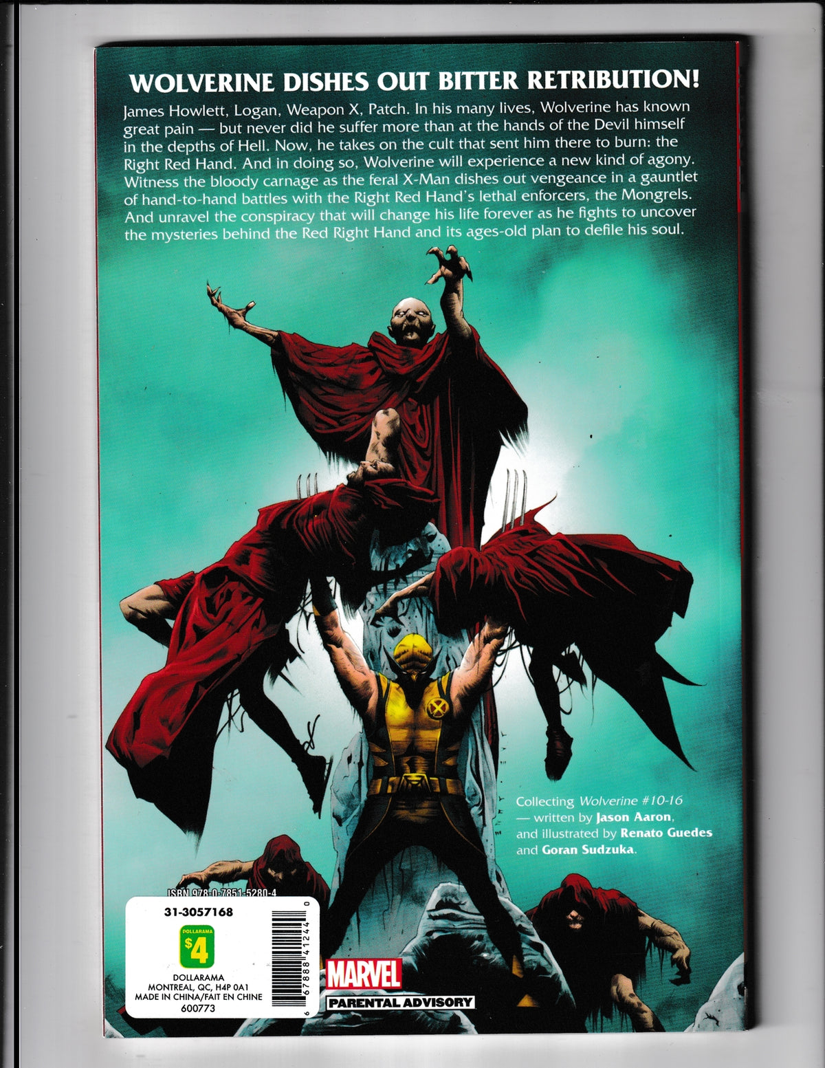 Wolverine: Wolverine's Revenge #1 (2012) TPB Marvel Comics