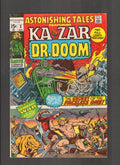 Astonishing Tales #3 (1970) Ka-Zar & Dr. Doom - Stan Lee Marvel Comics