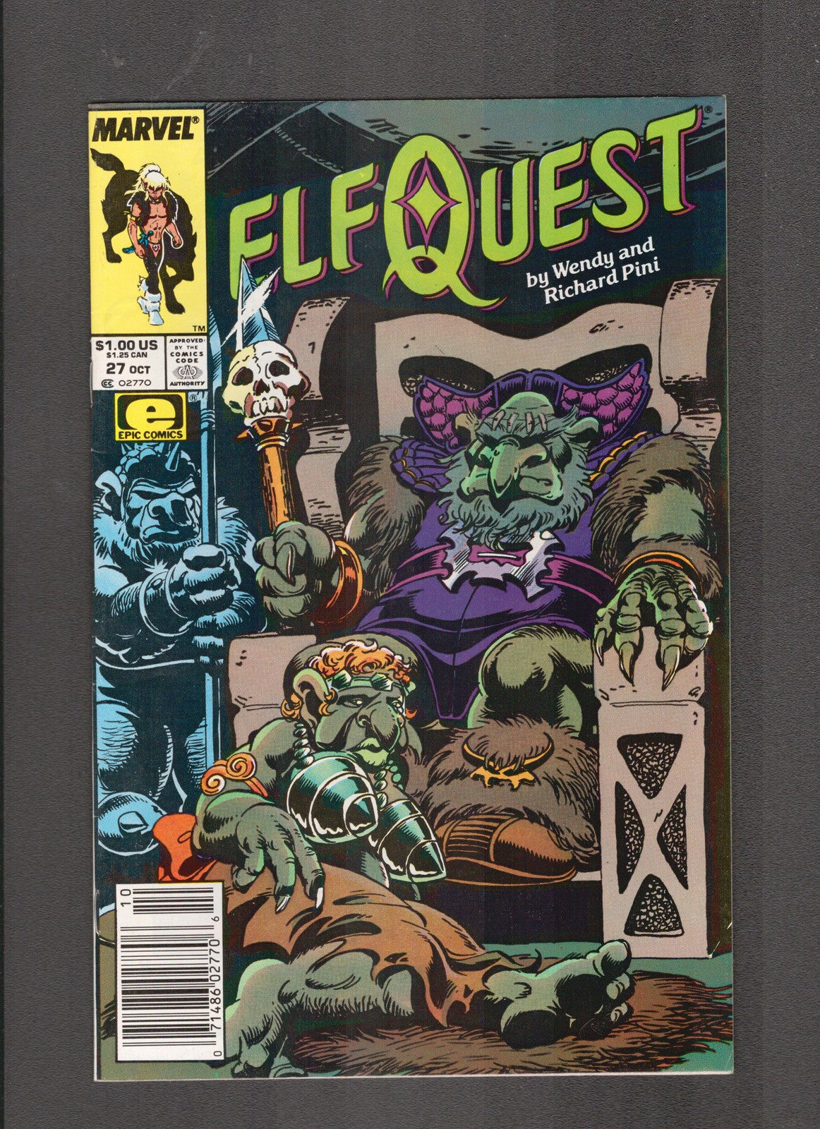 ElfQuest #27 (1987) Wendy Pini/Archie Goodwin Epic Comics