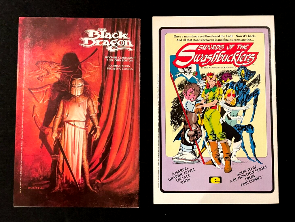 Void Indigo - Complete Set of 2 #1-2 (1984/85) Epic Comics