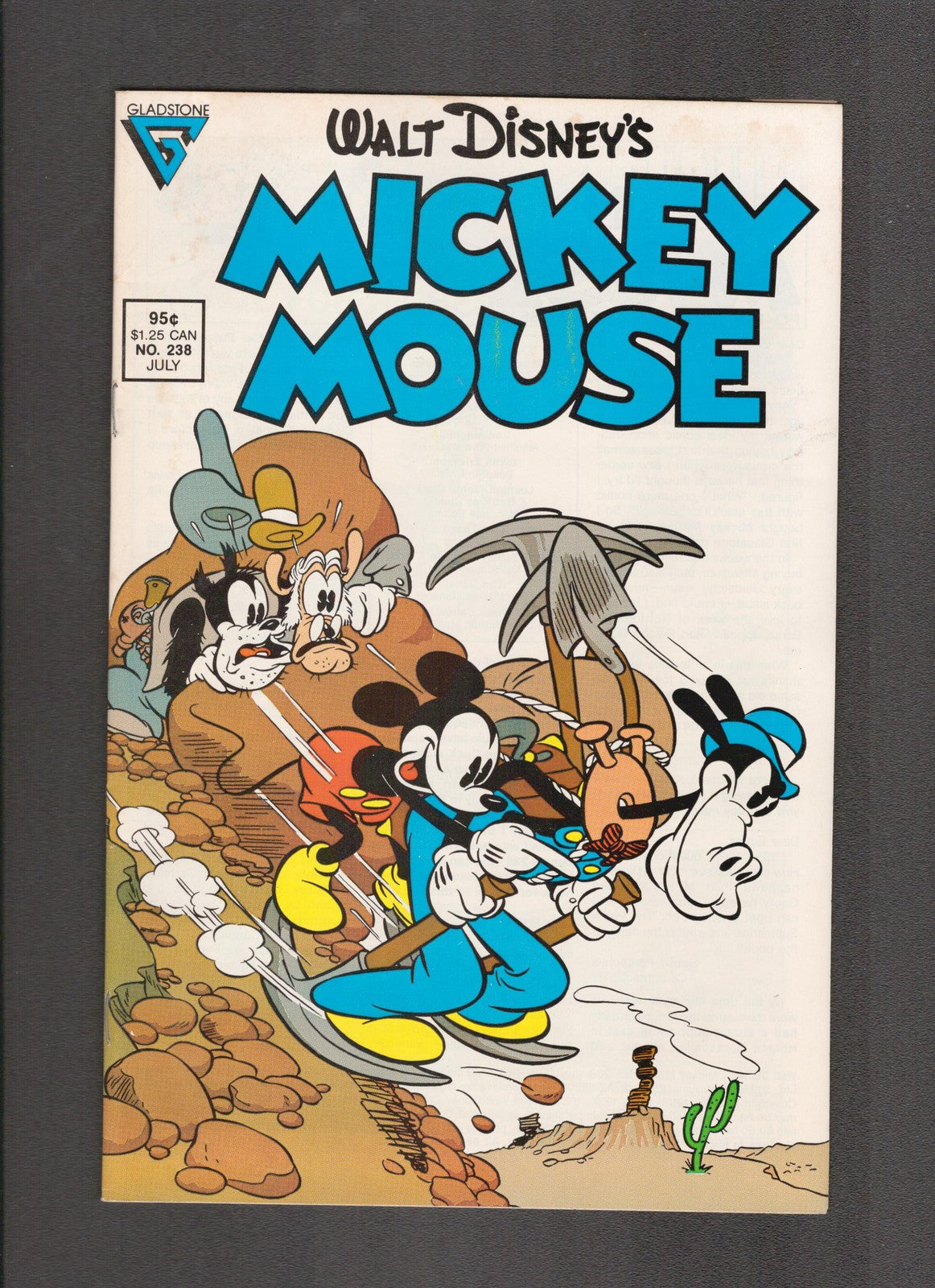 Mickey Mouse #238 (1988) Disney Gladstone Comics