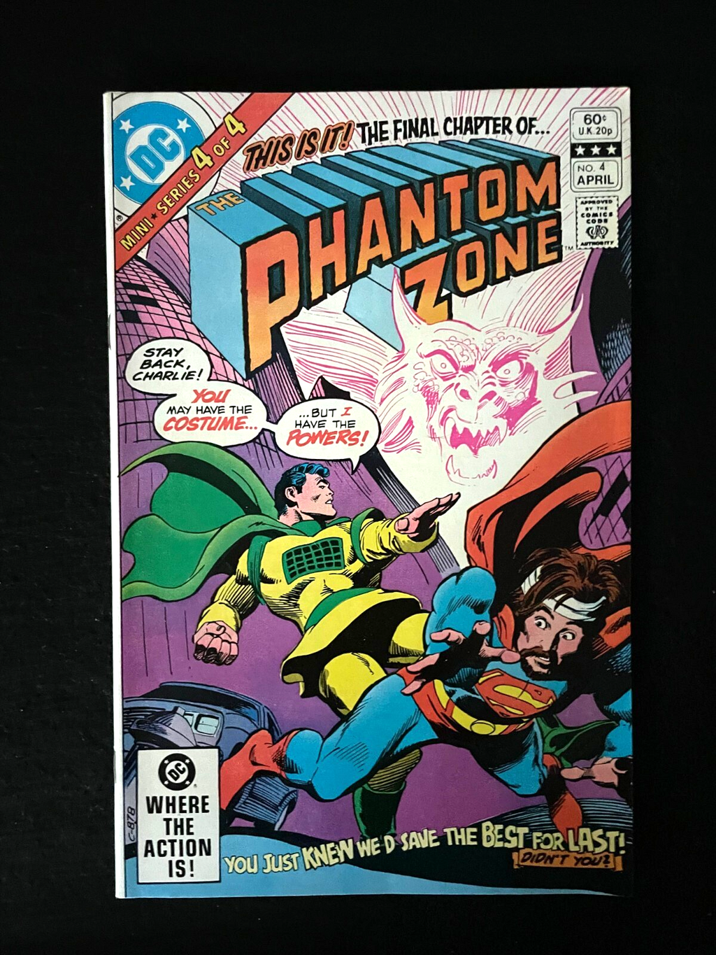 Phantom Zone - Complete Set of 4 - #1-4 (1982) DC SKU:2735