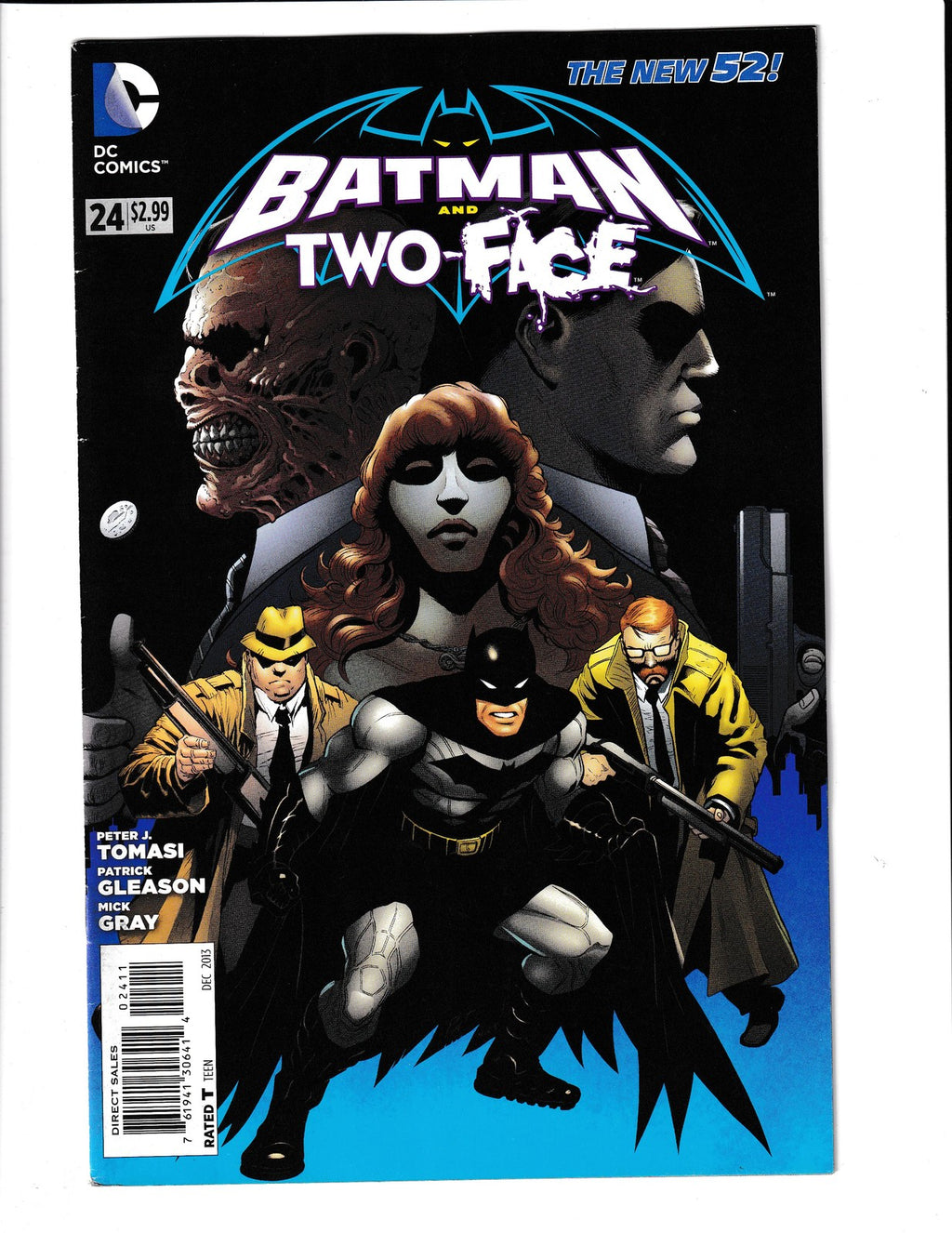 Batman and Robin #24 (2013) Two-Face DC Comics