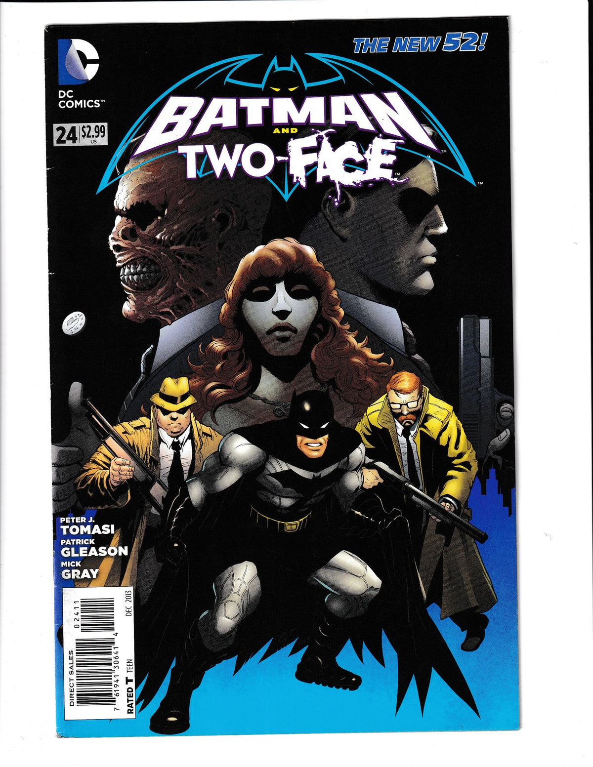 Batman and Robin #24 (2013) Two-Face DC Comics