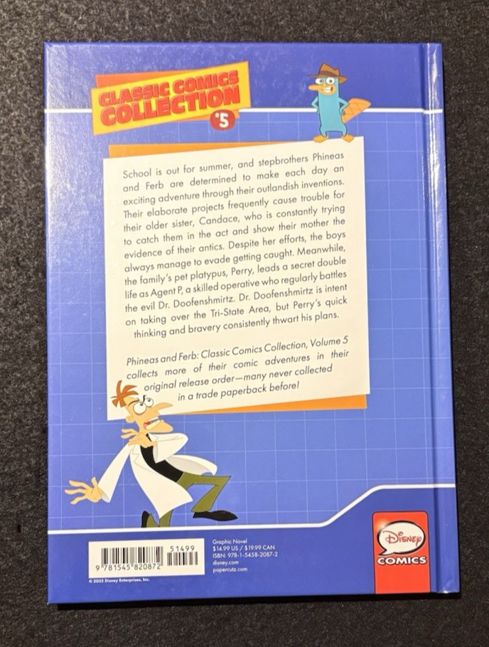 Phineas and Ferb: Classic Comics Collection #5 Hardcover