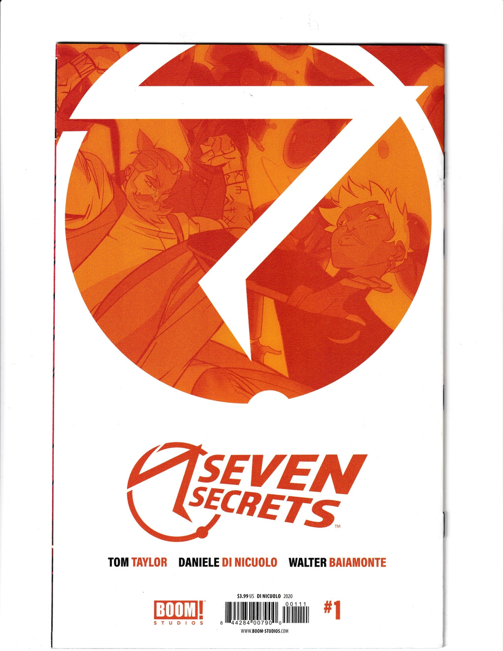 Seven Secrets #1 (2020) Tom Taylor Boom! Comics