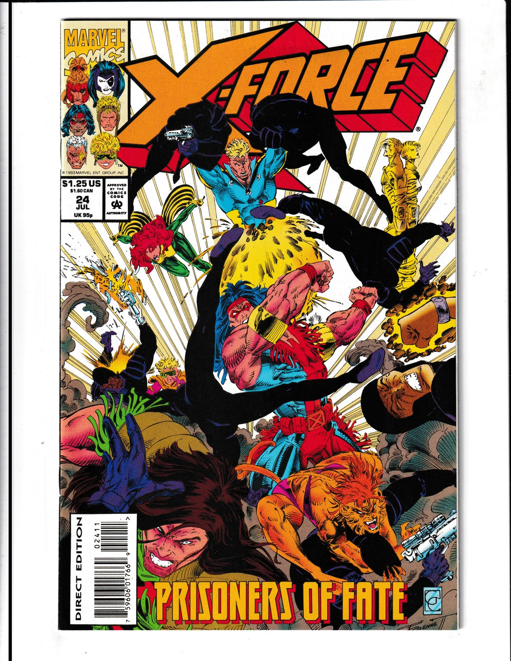 X-Force #24 (1993) Marvel Comics