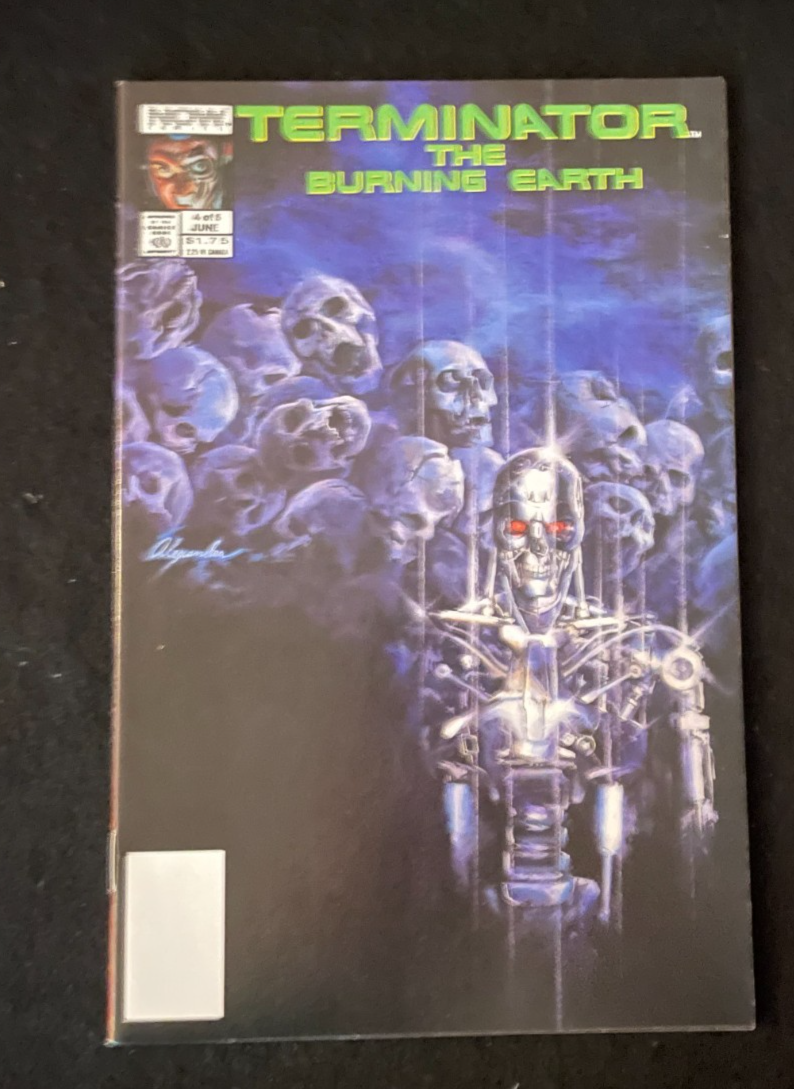 Terminator: The Burning Earth -Complete Set of 5 #1-5 - Alex Ross - (1990) - NOW