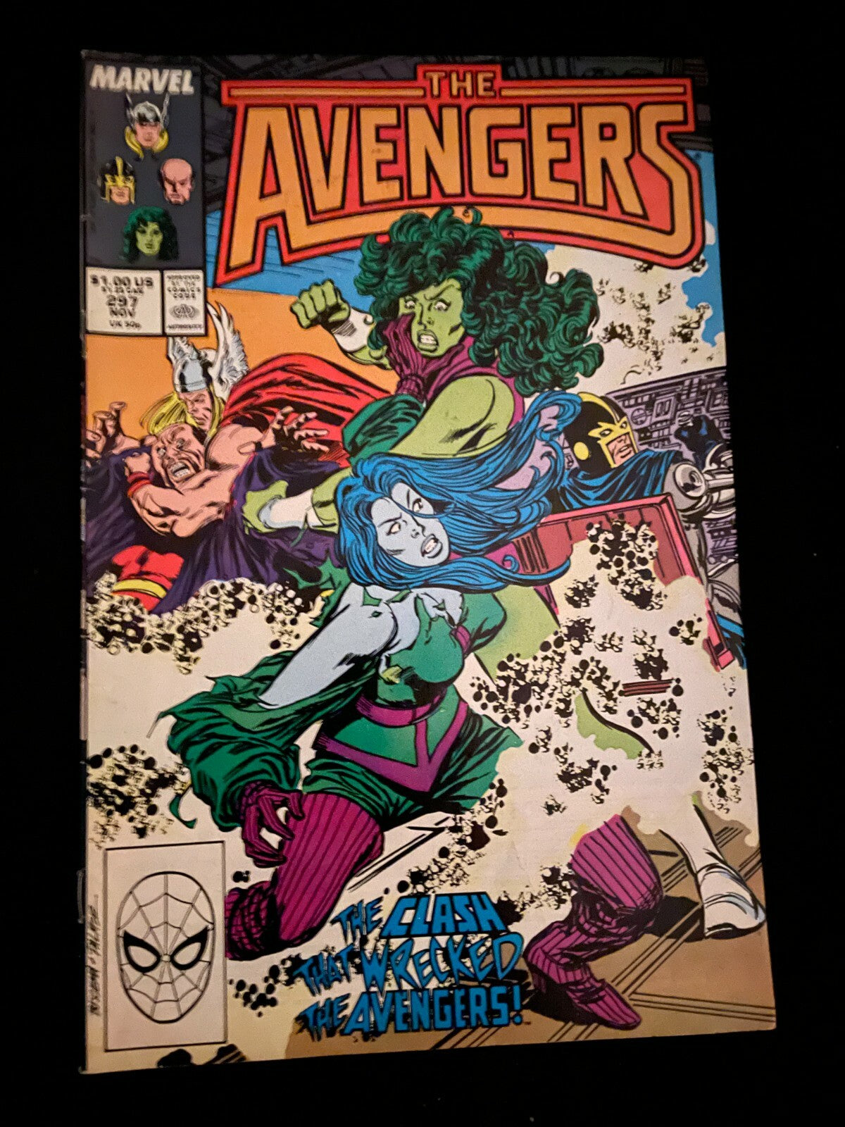 The Avengers #297 Nov 1988 VF+