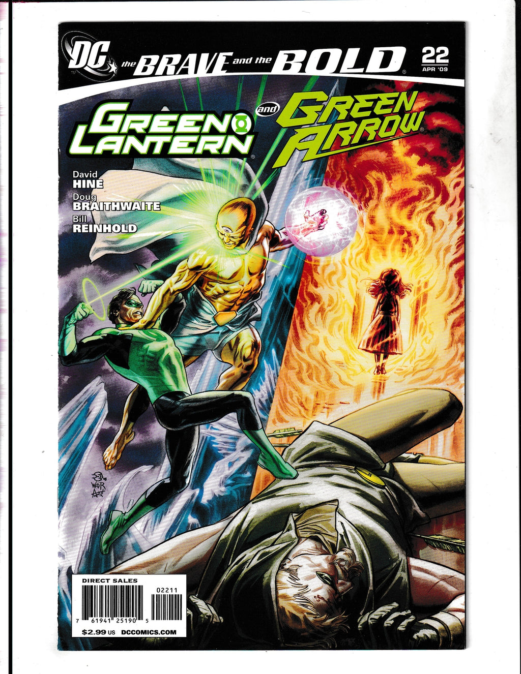 Brave and the Bold #22 (2009) Green Lantern & Green Arrow DC Comics