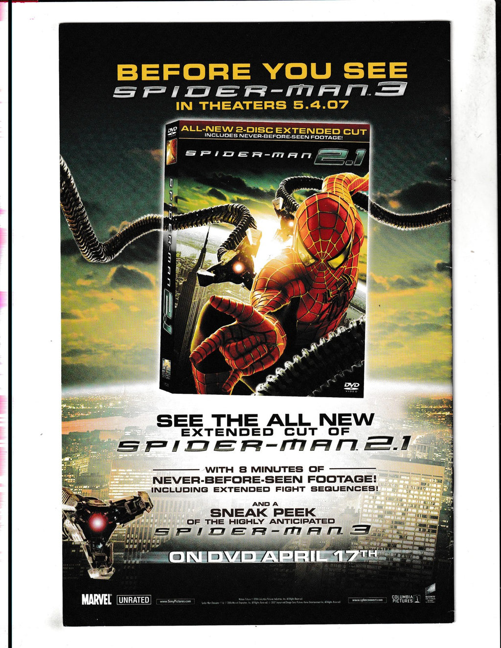 Marvel Adventures: Spider-Man #26 (2007) Patrick Scherberger Marvel Comics