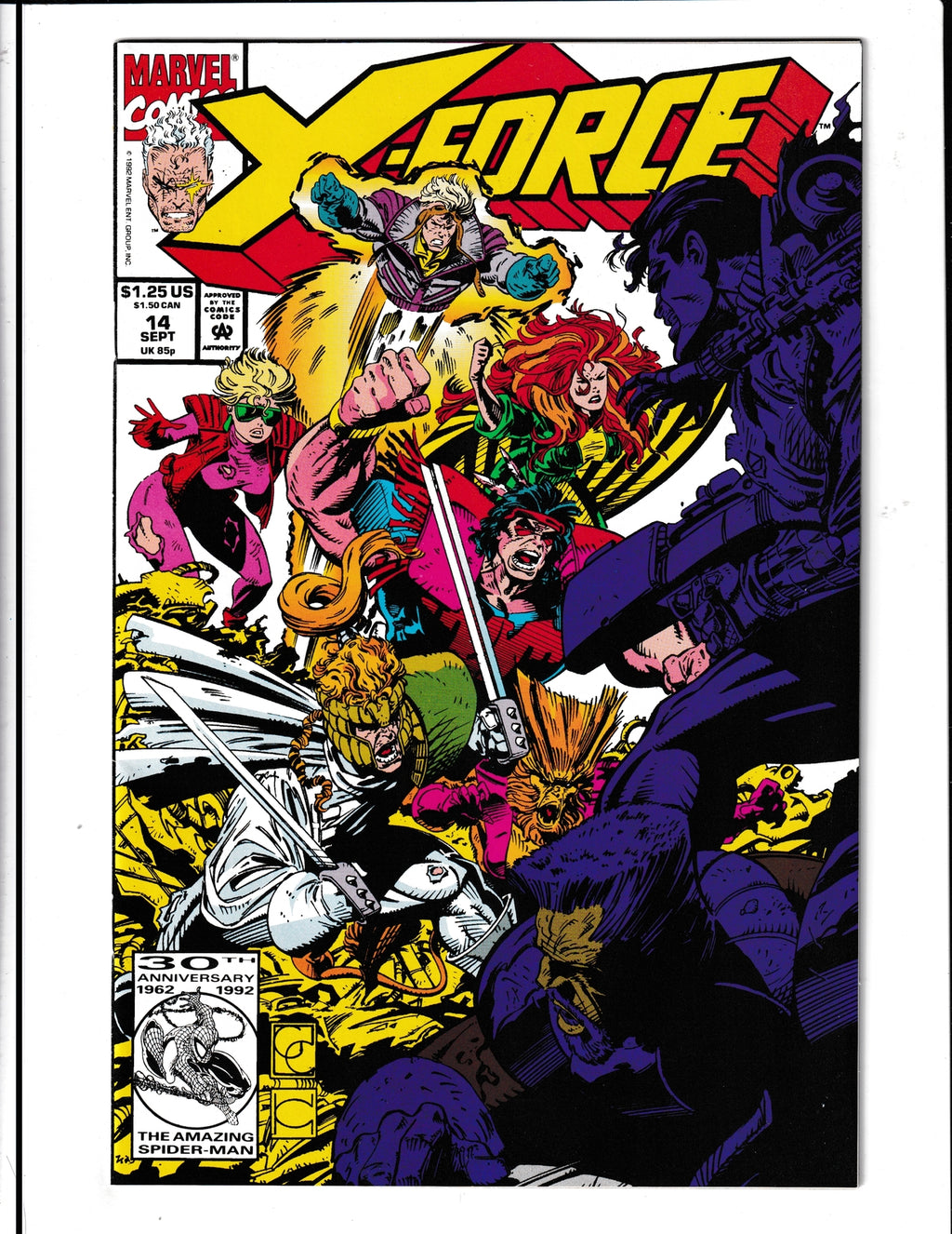X-Force #14 (1992) Marvel Comics SKU:1140