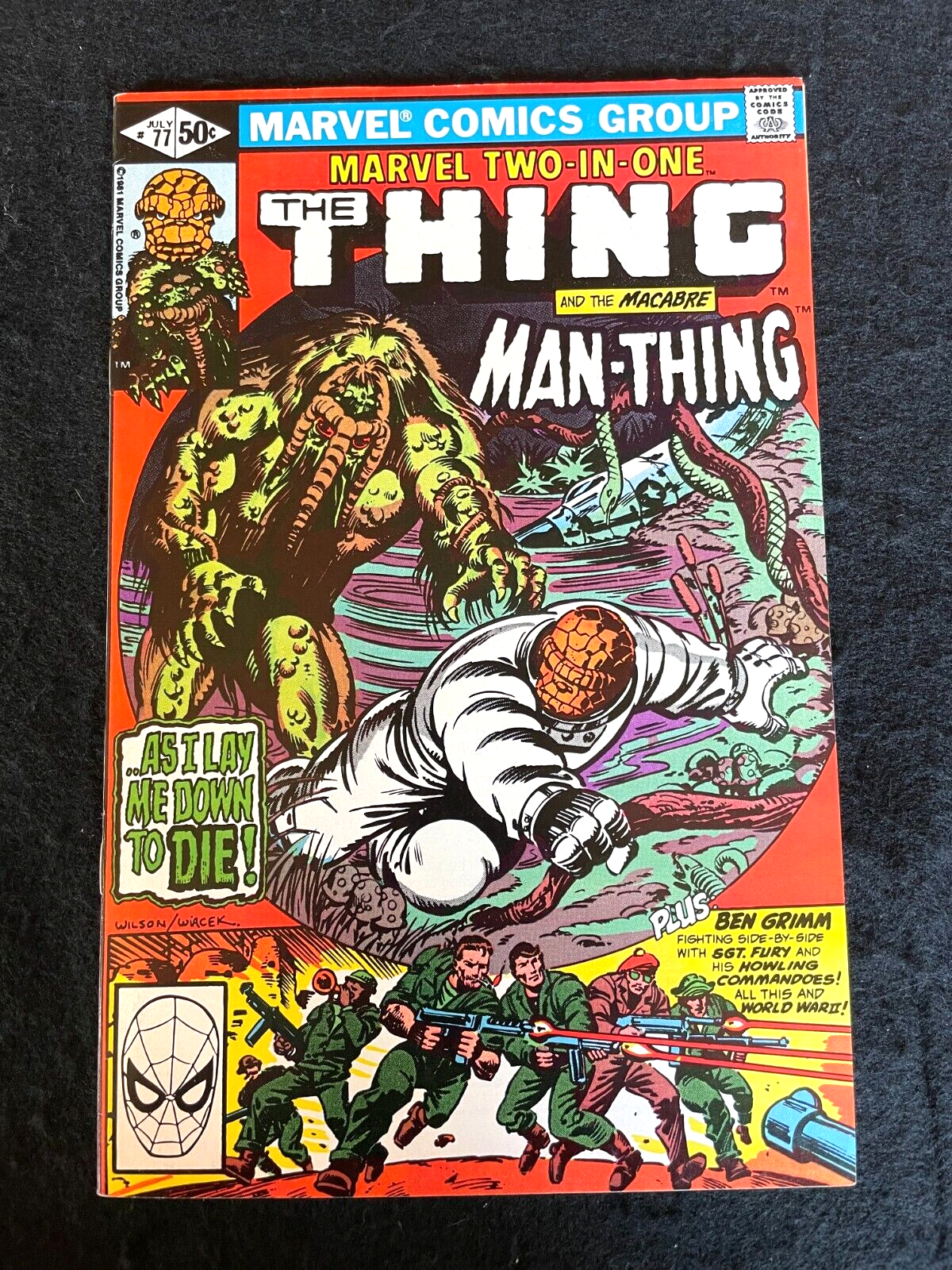 Marvel Two-In-One #77 1981 The Thing and the Man-Thing - Combined Shipping