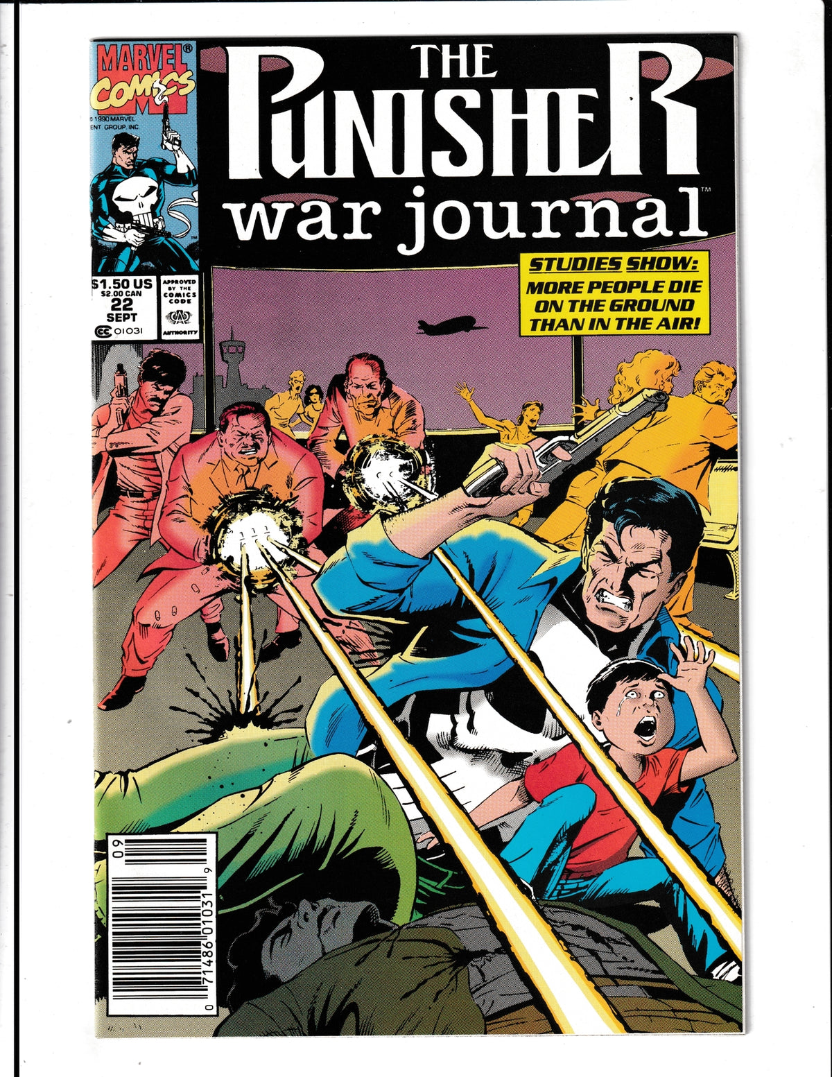 Punisher: War Journal #22 (1990) Higher Grade Marvel Comics