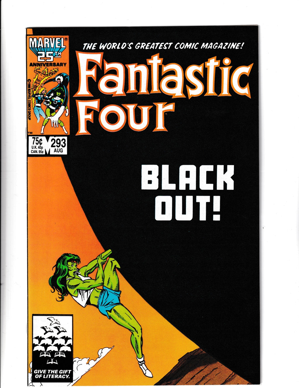 Fantastic Four #293 (1986) Marvel Comics SKU:048