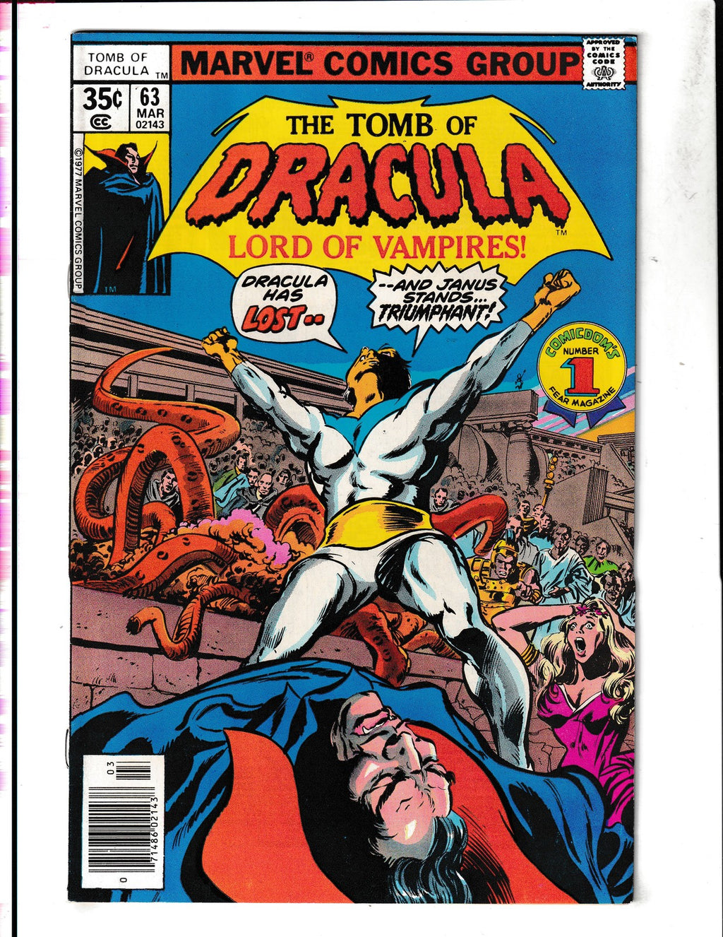 Tomb of Dracula #63 (1978) Road to Hell Marvel Comics