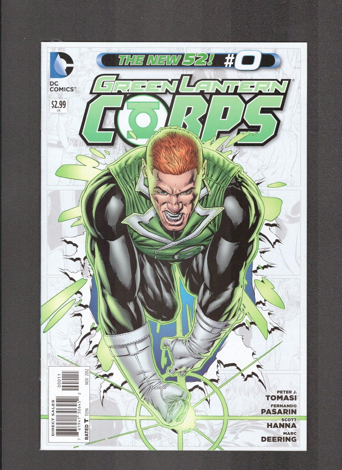 Green Lantern Corps #0 (2012) Scott Hanna DC Comics