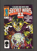 Secret Wars II #3 (1985) 1st Beyonder (Human Form) Marvel Comics