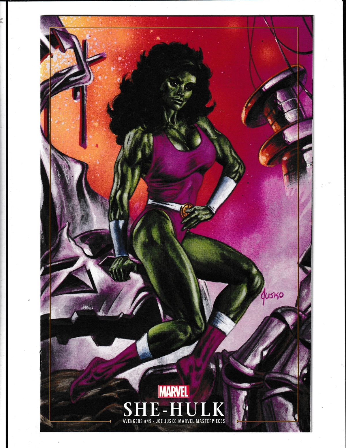 Avengers #49D (2021) Joe Jusko Masterpieces Cover Marvel Comics