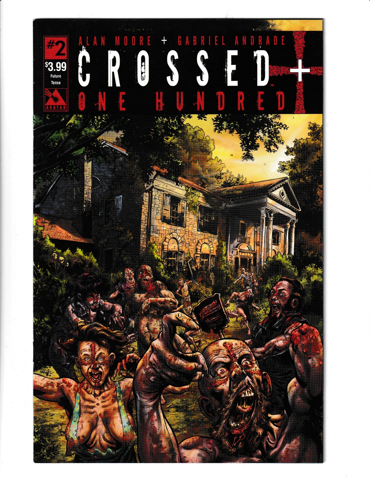 Crossed + One Hundred #2 (2014) Future Tense Cover Avatar Press Comics